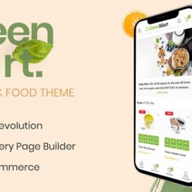Greenmart – Organic & Food Woocommerce WordPress Theme