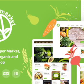 A-Mart - Organic Products Shop WordPress Theme