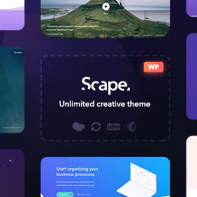 Scape - Multipurpose WordPress theme